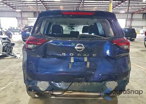 2025 Nissan Rogue Sv из США, поврежденный, VIN 5N1BT3BA3SC796912